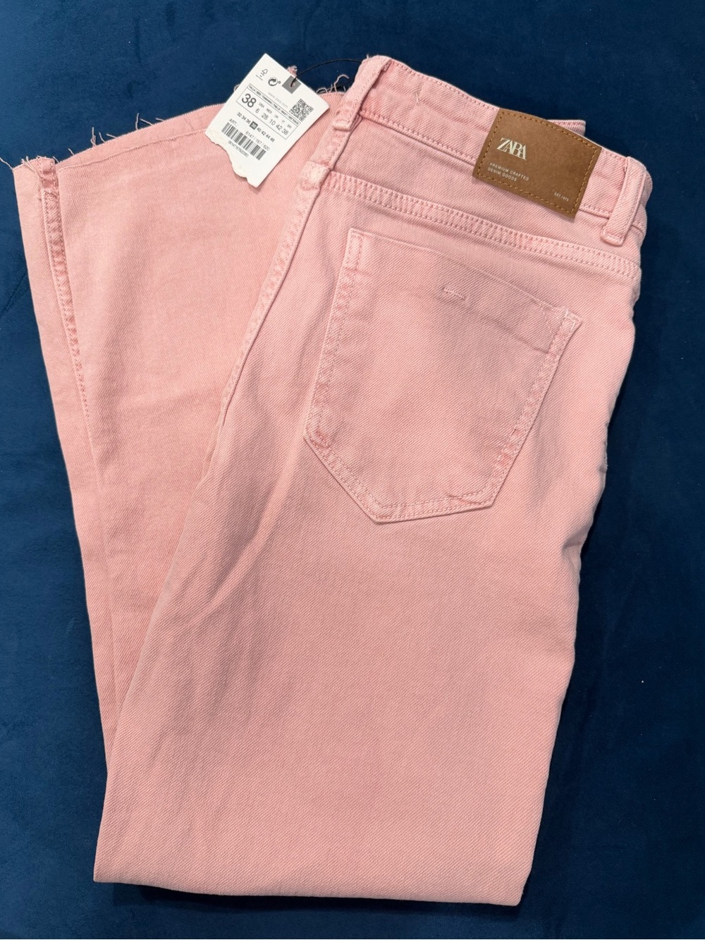 Zara Light Pink Jeans size 6 NWT